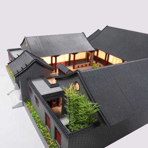 匠心營(yíng)造 中式合院古建筑沙盤(pán)模型的設(shè)計(jì)與制作探析